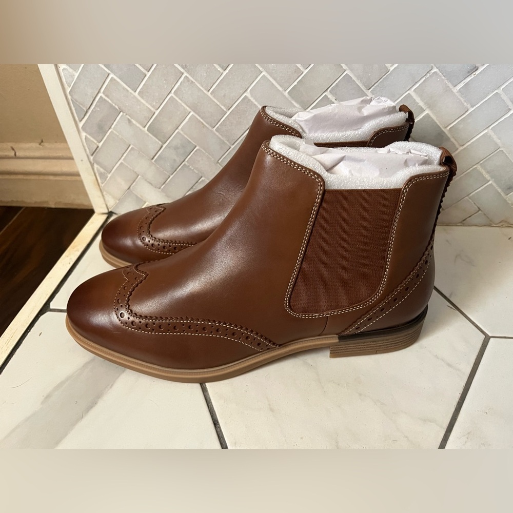 Hush Puppies Brown Bailey Chelsea Boots